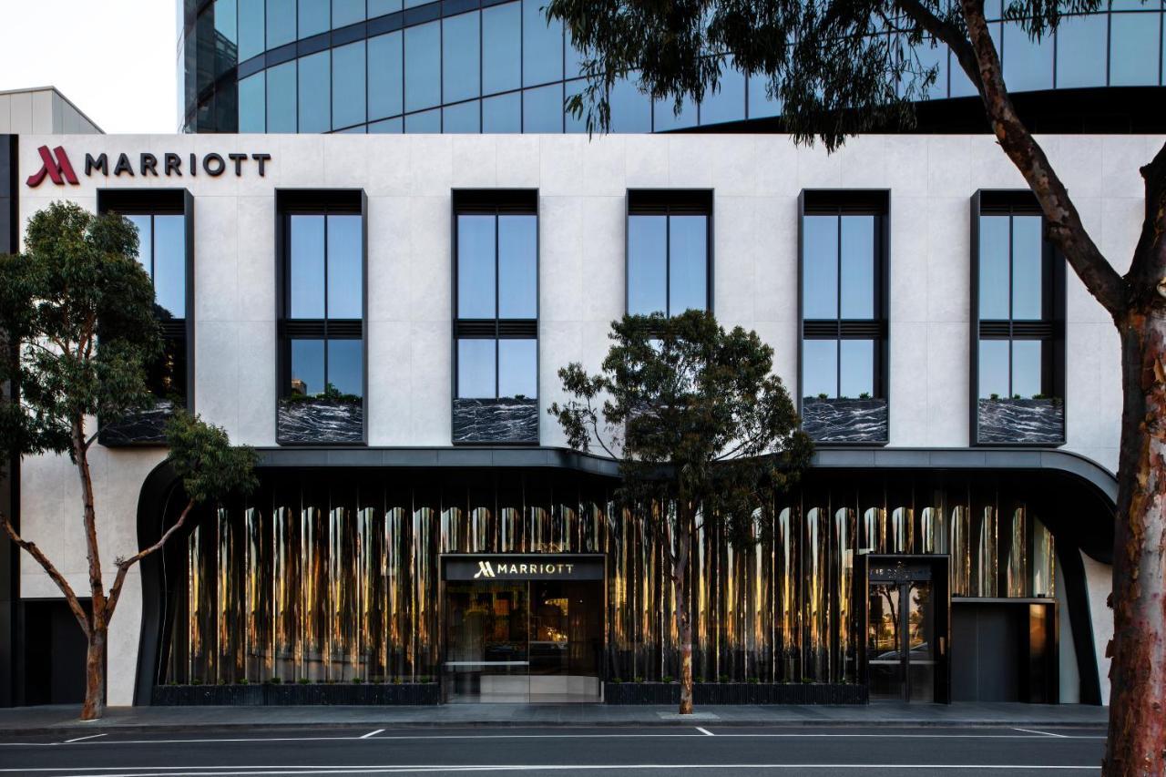 Melbourne Marriott Hotel Docklands Екстериор снимка Marriott Melbourne