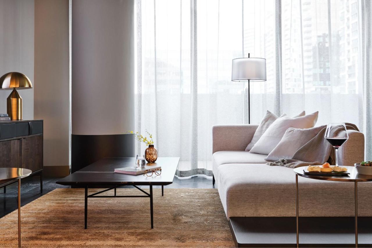 Melbourne Marriott Hotel Docklands Екстериор снимка A living room in a private house